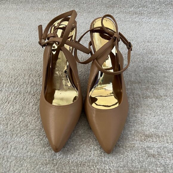 Guess Strappy Pointed Toe Heels Shoes 8.5 - Picture 3 of 12